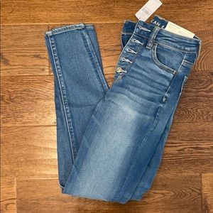 American Eagle Super Hi-Rise Jegging Size 0